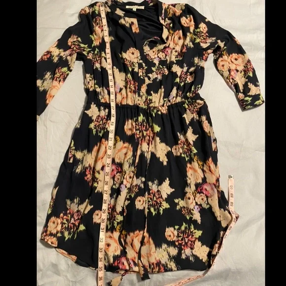 Daniel Rainn Floral tie waist dress, Size M 🎀 - Picture 6 of 13